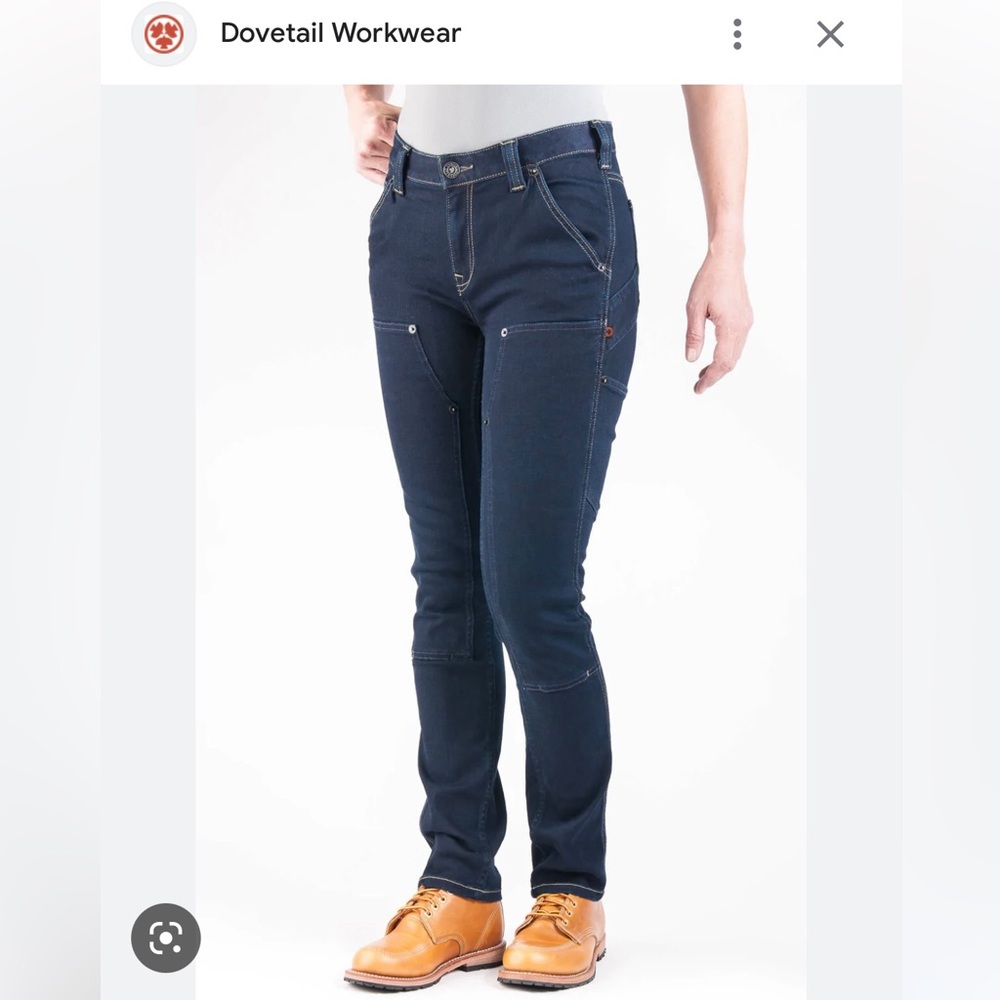 Dovetail Workwear Women's Straight Leg Pants.